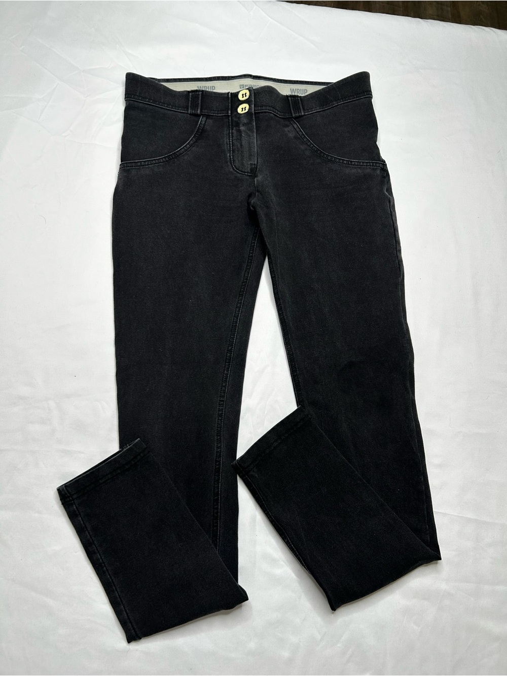Freddy Black Women's Skinny Jeans - Low-Rise Stretch WRUP